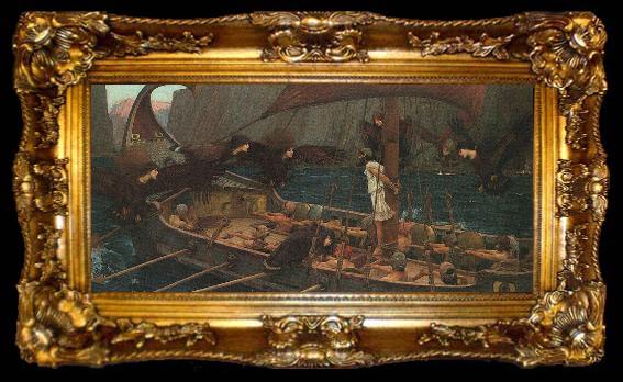 framed  John William Waterhouse 1909, ta009-2